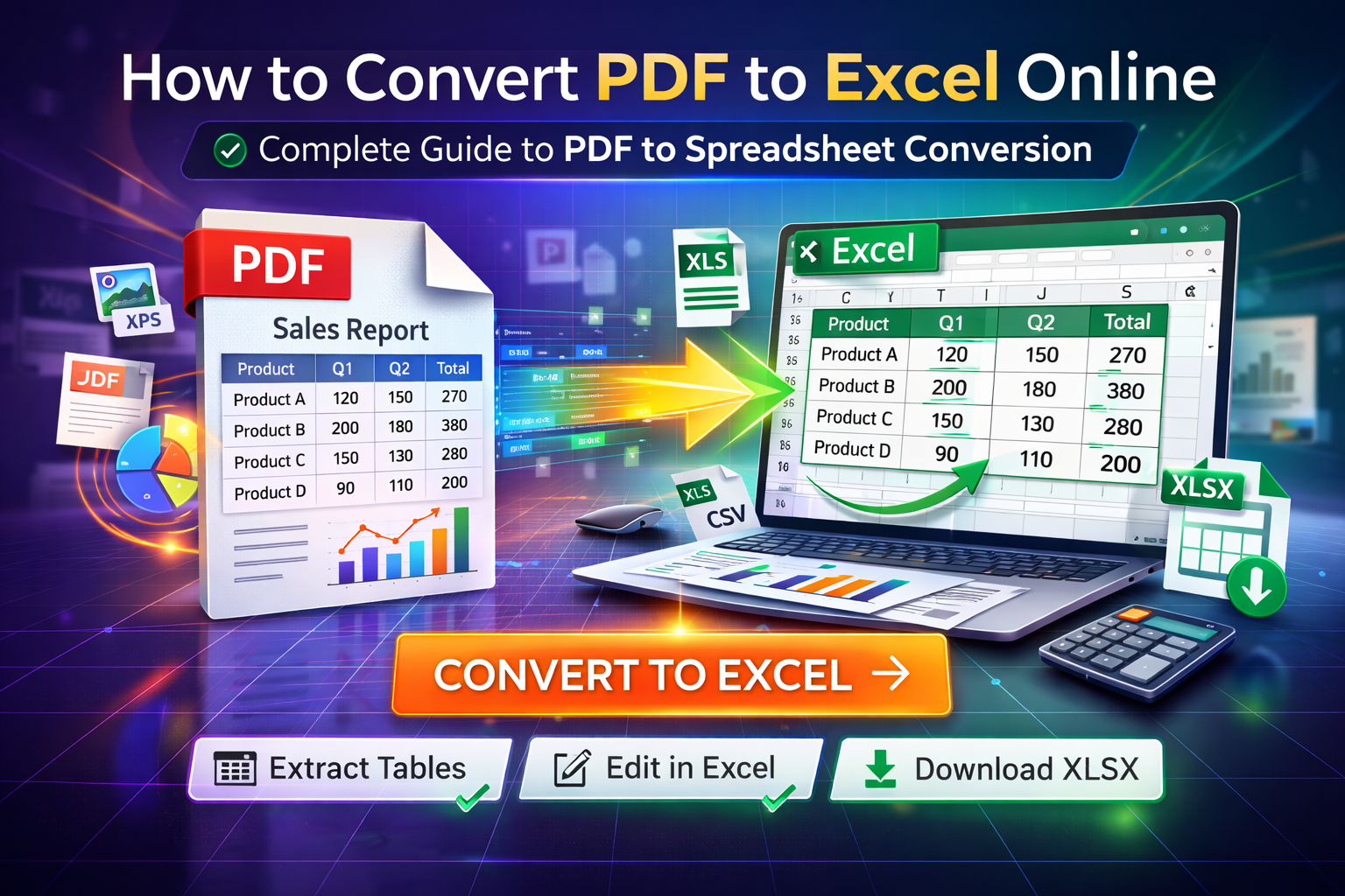 How to Convert PDF to CSV